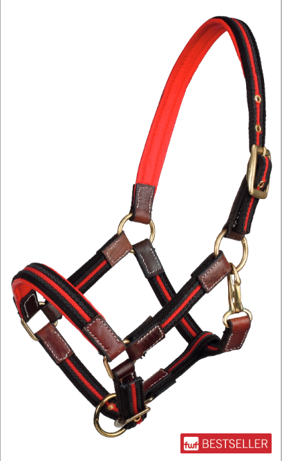 Licol ruby avec du cuir