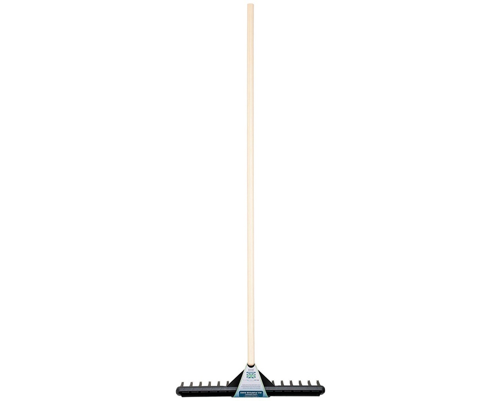 Perry kunststof gritsel 70cm met houten steel