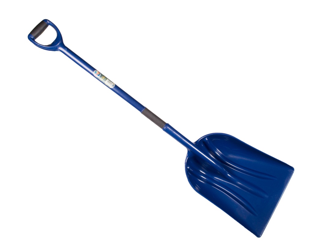 Pelle à grains Atlas plastique PVC avec poignée en D en plastique HACCP