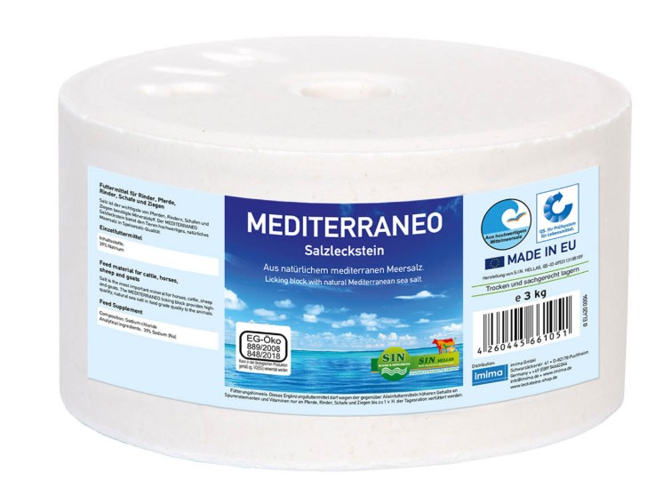 Zoutliksteen Middellandse Zee 3 kg