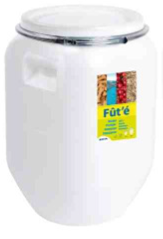 Voederton 50 L waterdicht 36x36x53cm