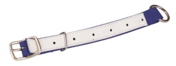[27187] Halsband v. schapen, nyl. 60cm - blauw -