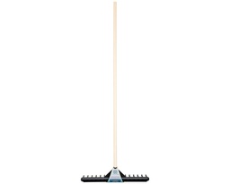 [PR7158] Perry plastic grit 70cm with wooden handle